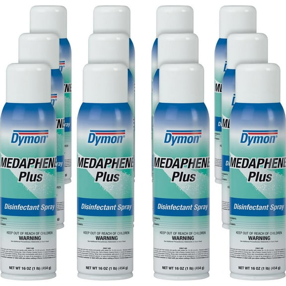 Dymon Medaphene Plus Disinfectant Spray Spray 16 oz 12/Carton 35720