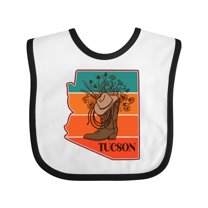 Inktastic Tucson Arizona Vintage Girls Baby Bib