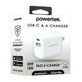 thumbnail image 3 of Liquipel Powertek 20W A/C Combo Wall Charger Twizzler - White, 3 of 7