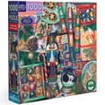 thumbnail image 1 of Puzzle eeBoo Piece & Love para decoración navideña, 23 pulgadas, cuadrado, 1 of 5