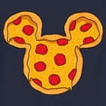 thumbnail image 2 of Toddler's Mickey & Friends Mousey Pizza  Graphic Tee Navy Blue 4T, 2 of 3