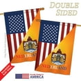 thumbnail image 3 of Breeze Decor BD-FS-H-108384-IP-BO-DS02-US US Dutch Friendship Flags of the World Everyday Impressions Decorative Vertical House Flag, 3 of 4