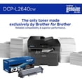 thumbnail image 6 of Brother Wireless Compact Monochrome Multi-Function Laser Printer DCP-L2640DW Print Like A Pro Bundle with Deco Essentials Guide and High Speed 6ft USB Type B 2.0 Printer Cable to USB Type-C & USB A, 6 of 12