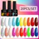 thumbnail image 1 of LILYCUTE Juego de manicura 36W Lámpara UV Juego de uñas 10 colores Semipermanente Juego de esmaltes de gel para uñas con capa superior para base Soak Off Lámpara LED UV zhangmengya LED, 1 of 2