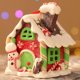 thumbnail image 3 of Casas de pueblo con escena navideña, edificios navideños iluminados con LED, 3 of 5