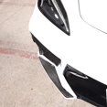 thumbnail image 5 of TINKI Soft Carbon Fiber Front Bumper Bottom Corner Trim Sticker Compatible with Chevrolet Corvette C8 2020-2023, Front Bumper Lip Panel Decoration Sticker, 5 of 7