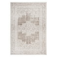 thumbnail image 2 of World Rug Gallery Transitional Bohemian Weather Resistant Reversible Indoor/Outdoor Area Rug - Beige 7'10"x10', 2 of 7