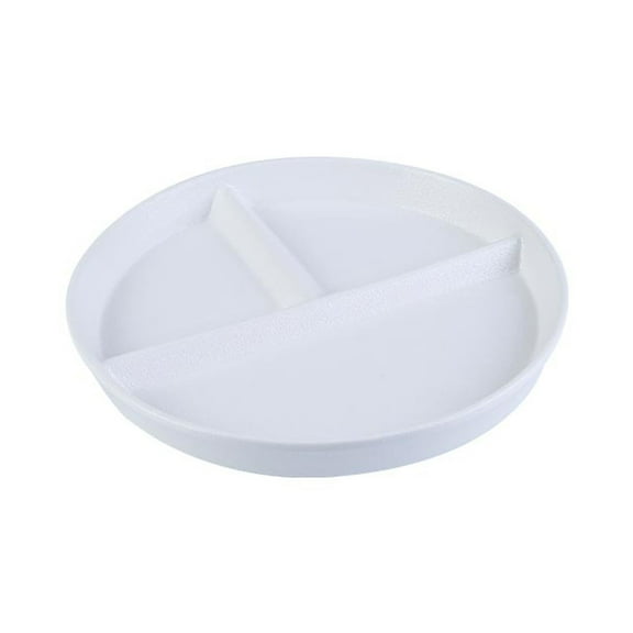 SIELUNO Portion Control Plates,Gradient Glaze Divided Plates for Adults,Bariatric Plates