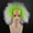 B, variant on White Wig with Bald Cap Clown Short Curly Wig Halloween Men Women Wavy Wig Party Cosplay Costume