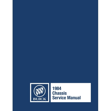 Detroit Iron OEM 1984 Buick and Grand National Service Manual Set - All Models