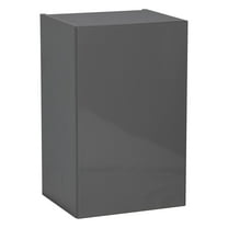 24" x 24" Wall Cabinet-Single Door-with Grey Gloss door