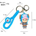 thumbnail image 4 of One Piece Anime Monkey D. Luffy llavero llaveros mochila colgante muñeca accesorios pareja coche llavero niños regalo al por mayor, 4 of 4