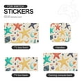 thumbnail image 4 of POBUDS Switch Skin | Sticker Wrap Vinyl Decal | Set Compatible with Nintendo Switch ( Switch Standard, Colorful Starfish Shells), 4 of 5