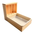 thumbnail image 4 of Comedero de heno para conejos, jaula de madera para comedero de heno, accesorio para conejos, comedero de hierba para conejos, chinchillas, hámsteres, Pequeño, 4 of 9