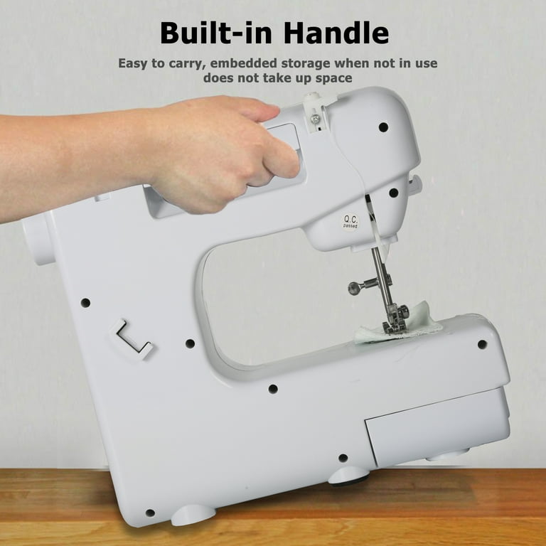 Virtu Mini Portable Sewing Machine Kit for Beginner (122 Piece