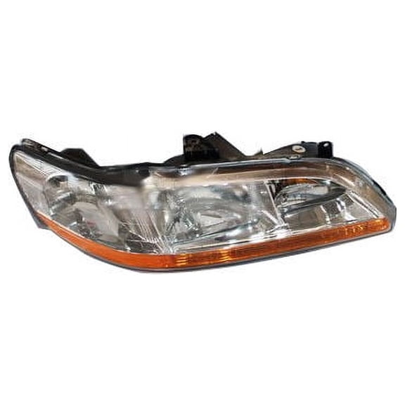Right Headlight Assembly - Compatible with 2001 - 2002 Honda Accord