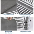 thumbnail image 2 of Reversible Patio Mat – Waterproof Plastic Straw – Washable, Non-Shedding & UV Resistant – Porch, Deck, Balcony, Backyard, Camping & RV – Outdoor Rug, 2 of 8