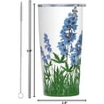 thumbnail image 6 of Bluebonnet Beautiful Flowers 20 oz Tumbler with Lids and Straws Stainless Steel Vacuum Coffee Mug for Car Home Office Outdoor Travel, 6 of 7