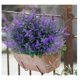thumbnail image 3 of ZHAOCHENG Flores artificiales de lavanda para exterior, resistentes a los rayos UV, de plástico, para decoración de interiores, hogar, jardín, porche (morado), 3 of 3