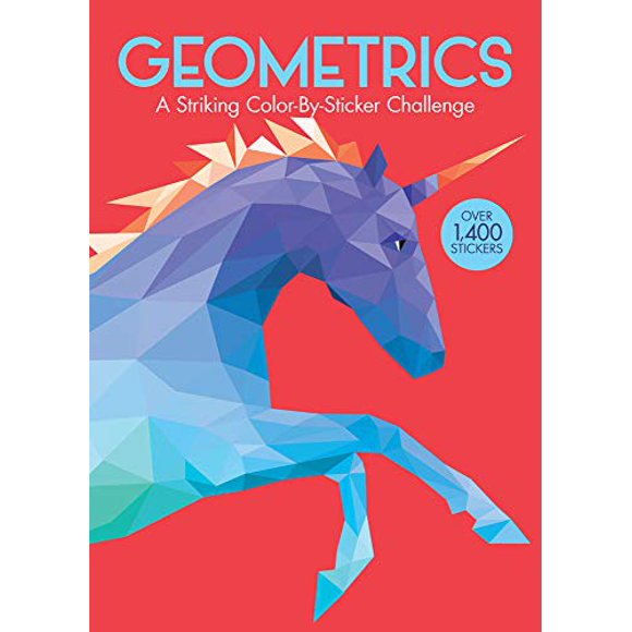 Geometrics: A Striking Color-By-Sticker Challenge