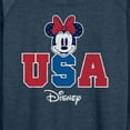 thumbnail image 3 of Disney - Americana - Minnie Usa - Women's Lightweight French Terry Long Sleeve Shirt, 3 of 5