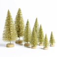 thumbnail image 2 of 8Pcs Mini Christmas Trees Snowy Pine  Party Ornament Holiday Decoration, 2 of 9