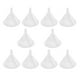 thumbnail image 1 of 10 piezas de plástico embudo de cocina aceite líquido verter embudo hogar utensilio de cocina herramienta de material de grado alimenticio embudo para cocina casera, 1 of 8