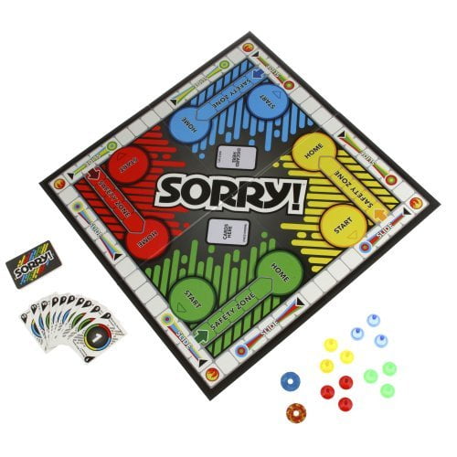 Sorry A5065 Sorry Board Game By Hasbro Walmart Com Walmart Com