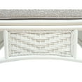 thumbnail image 3 of SK New Interiors Alexa Living Armchair White Color Natural Rattan Wicker Handmade Design with Cushion, 3 of 8