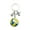 F, variant on Sports Ball Keychain Soccer Basketball Volleyball Keychain Pendant PVC Alloy Key Ring for Bag Backpack Sporty Decorations Sports Fan Gifts Team Event Party Favors 3.54 x 1.77 inches