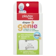 Playtex Baby Diaper Genie Pail Carbon Filters, Multi-color packaging, 4 Count