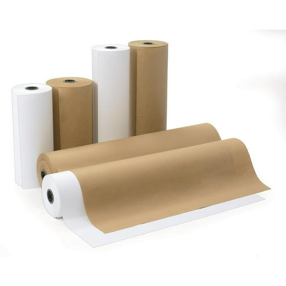 36" x 1000' White 50 lb. Butcher Paper Roll (Item # 5036)