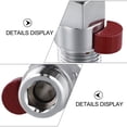 thumbnail image 2 of Shower Head Quick Switch Alloy Hot And Cold Water Inlet Valve Bathroom Water Heater Stop Valve Switch With Water Stop Regulator, 2 of 9