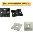 thumbnail image 5 of Kable Kontrol Adhesive Cable Tie Mounts - 1-1/2" Sq - Natural Nylon - 100 pcs, 5 of 6