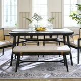 Better Homes & Gardens Springwood Dining Table, Charcoal - Walmart.com