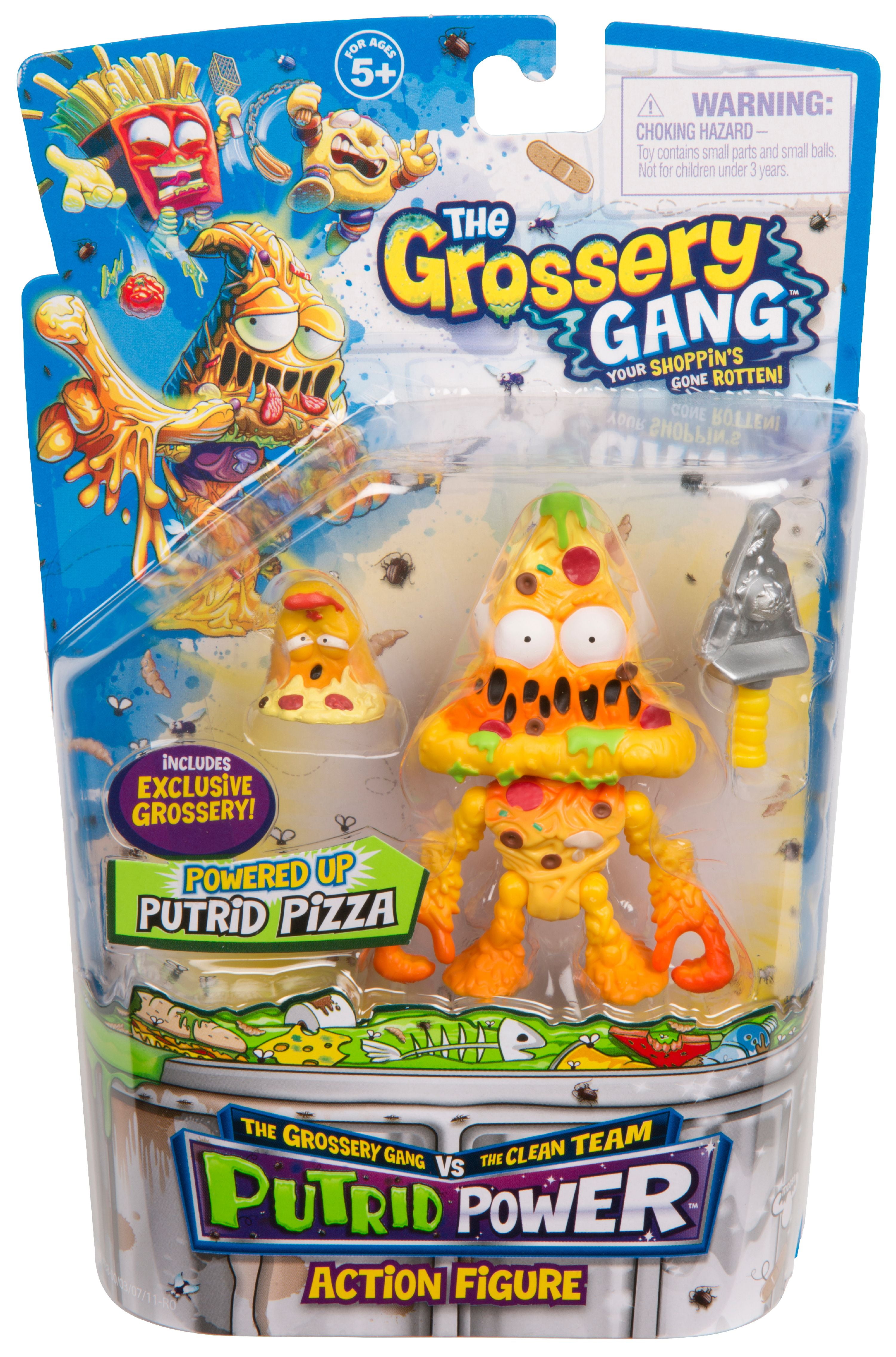 Putrid Pizza Grossery Gang The Time s Action Figure 