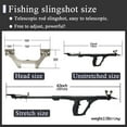 thumbnail image 2 of Piaoyu Slingshot for Hunting with Telescopic Adjustable Long Range Accessories for Adults, 2 of 11