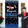 thumbnail image 1 of Fiudx Decoración Del Hogar Decoraciones De Graduación Felicitaciones Banner De Graduación 2024 Banner De Graduación Decoraciones De Graduación Fondos Fotográficos De Graduación Ofertas Flash Del Día, 1 of 7
