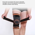 thumbnail image 2 of Soporte De Rodillera 1 rodillera deportiva de nailon antideslizante con vendaje para deportes al aire libre (XL naranja) Likrtyny Para Estrenar, 2 of 9