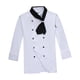 thumbnail image 4 of Chaquetas de manga corta con gorro perfecl Ropa Chef Coat para Restaurante Manga Blanca M, 4 of 8