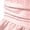 Pink, variant on Girl's Summer Spaghetti Straps Smocked Ruched A Line Swing Dress Layered Tie Shoulder Flowy Cami Party Dresses Red