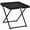 Black, variant on Outsunny Rattan Coffee Table Folding Patio Outdoor Side Table, Grey