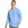 thumbnail image 1 of Hanes Mens EcoSmart Fleece Crewneck Sweatshirt, 4XL, Light Blue, 1 of 1