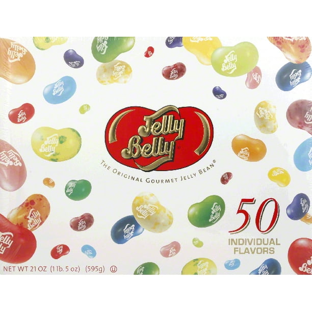 Jelly Belly Jelly Beans, Gourmet, 50 Flavors