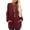 A: Burgundy, variant on Fancyglim Womens Shirts Crew Neck Long Sleeve Sweatshirt Tunic Tops with Pockets White XL