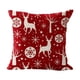 thumbnail image 1 of Cojín de Navidad Puntoco, decoración de Navidad para interiores, almohada de Navidad, funda de cojín, copo de nieve de Navidad, Papá Noel, cojín de lino decorativo para el hogar C Puntoco Puntoco-2736, 1 of 1