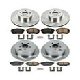 thumbnail image 3 of Power Stop Front and Rear Stock Replacement Brake Pad and Rotor Kit KOE6110, 3 of 8
