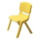 thumbnail image 4 of Juego 2 Sillas Infantiles Galerias El Triunfo Plastico Sin Descansabrazos Amarilla, 4 of 7