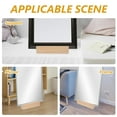 thumbnail image 3 of HAMPPLIES Full Length Mirror Stand Base for Restaurant Use 1Set, 3 of 6