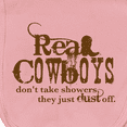 thumbnail image 3 of Inktastic Real Cowboys Baby Burp Cloth, 3 of 3